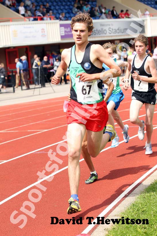 Joshua Schofield, under-15 3000 metres, Northern under-15/17/20s.